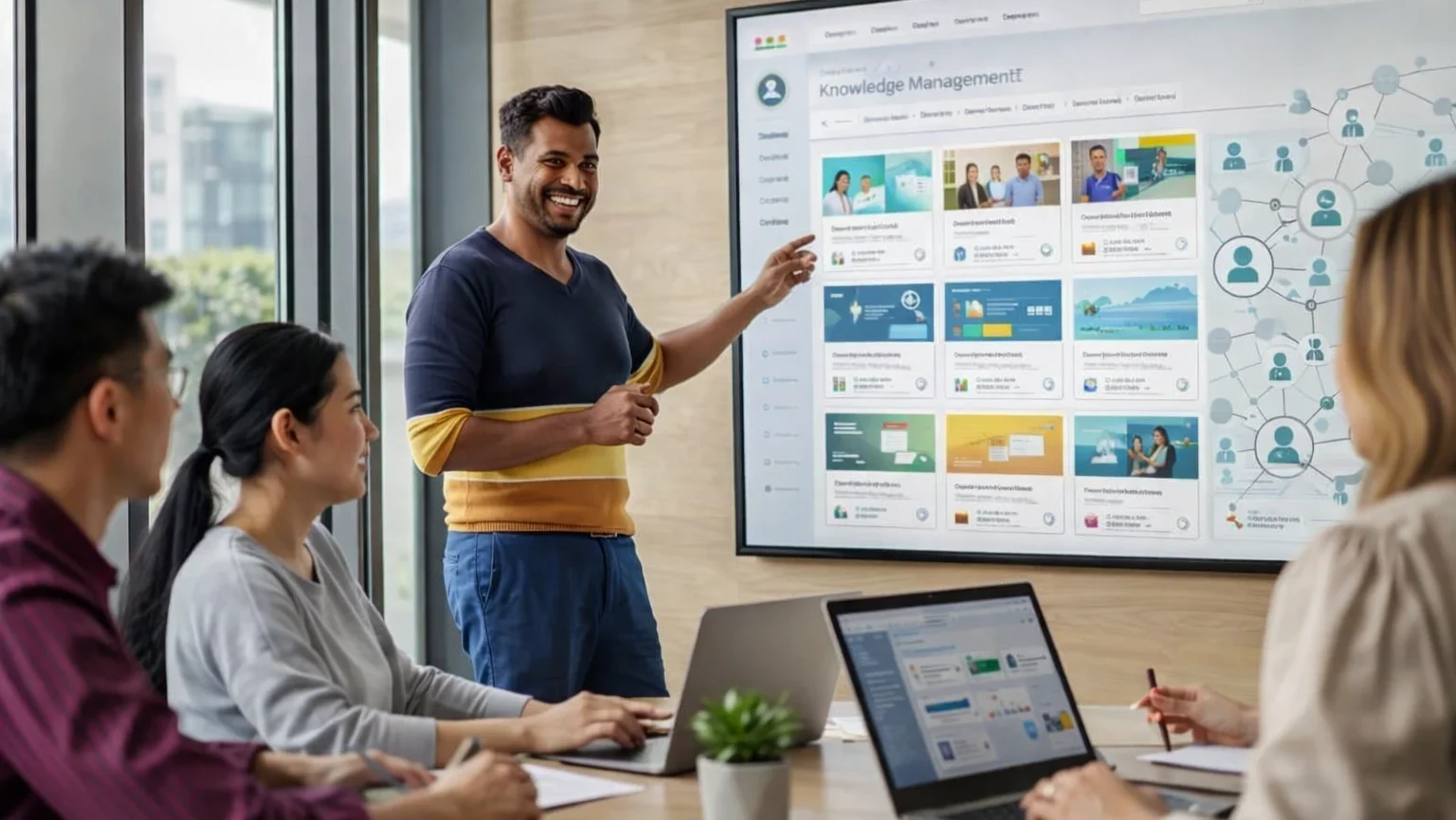 Plateforme de gestion des connaissances