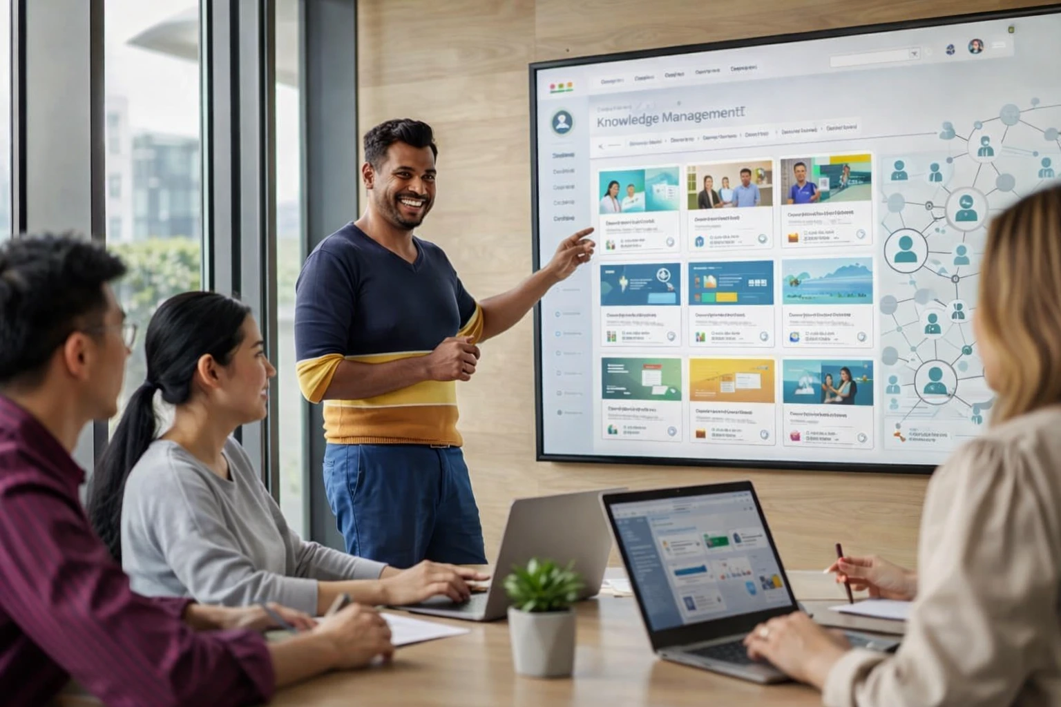 Plateforme de gestion des connaissances